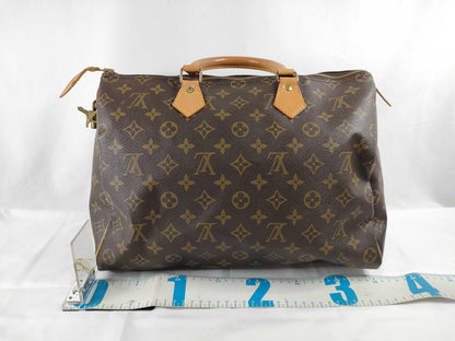LOUIS VUITTON Monogram Speedy 35 M41524/VI874 Handbag