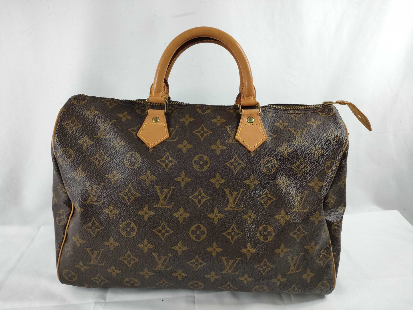 LOUIS VUITTON Monogram Speedy 35 M41524/VI874 Handbag