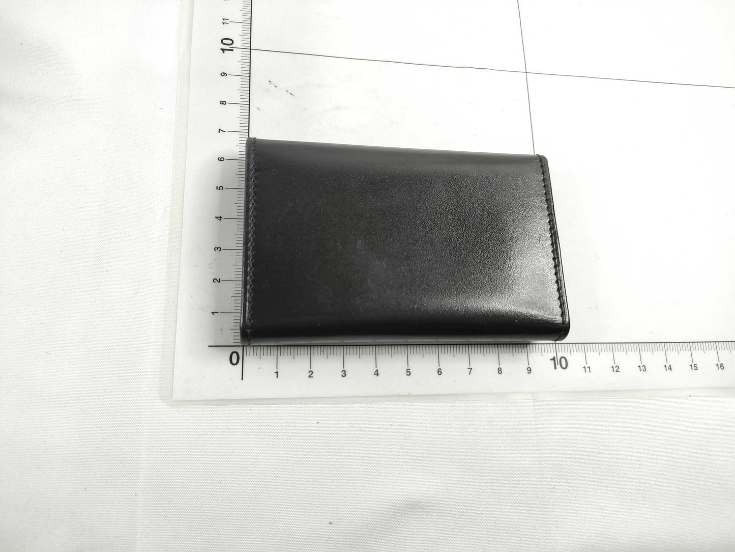 PRADA Prada Black Leather Key Case with Box and Certificate of Authenticity