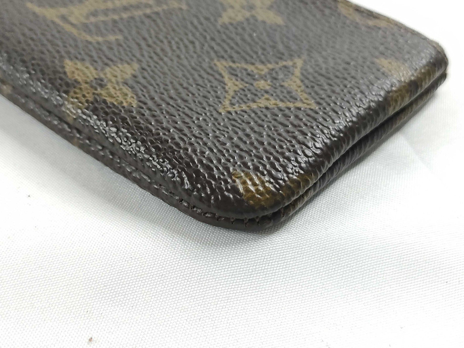 LOUIS VUITTON Monogram Pochette Cle Monogram M62650/0970ET Coin Case