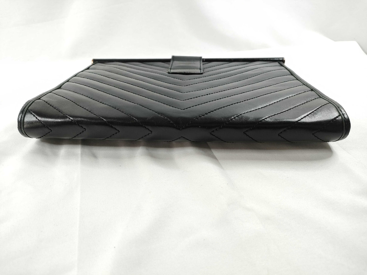 Yves Saint Laurent YSL V-Stitch Clutch Bag Clutch Bag