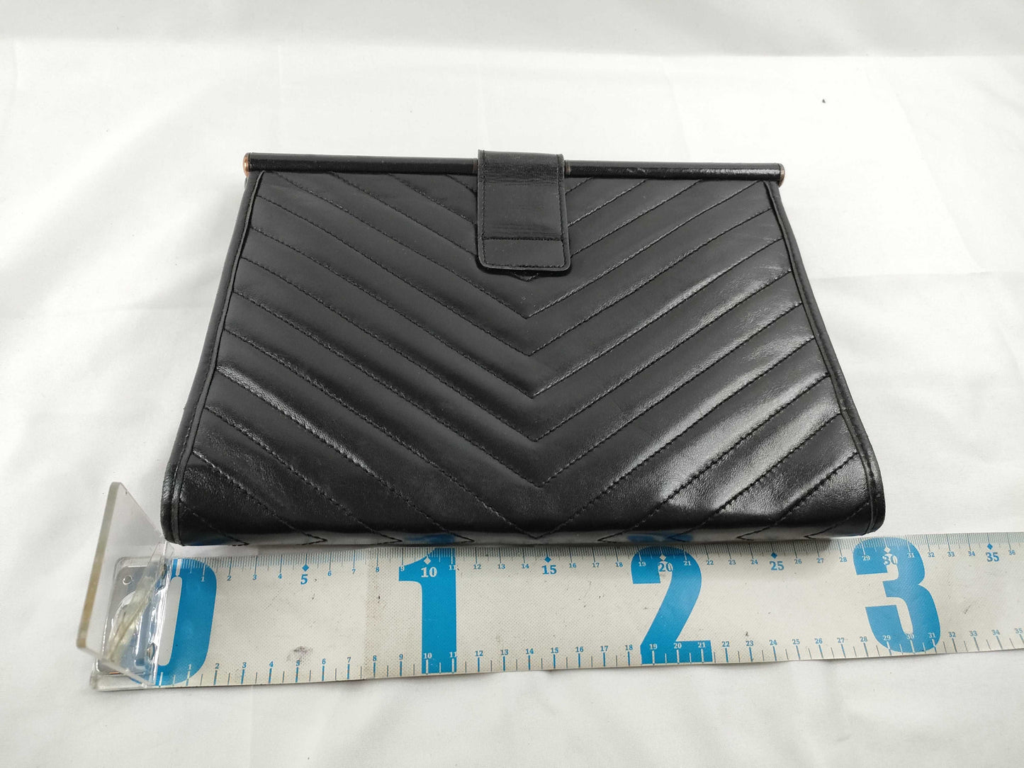 Yves Saint Laurent YSL V-Stitch Clutch Bag Clutch Bag