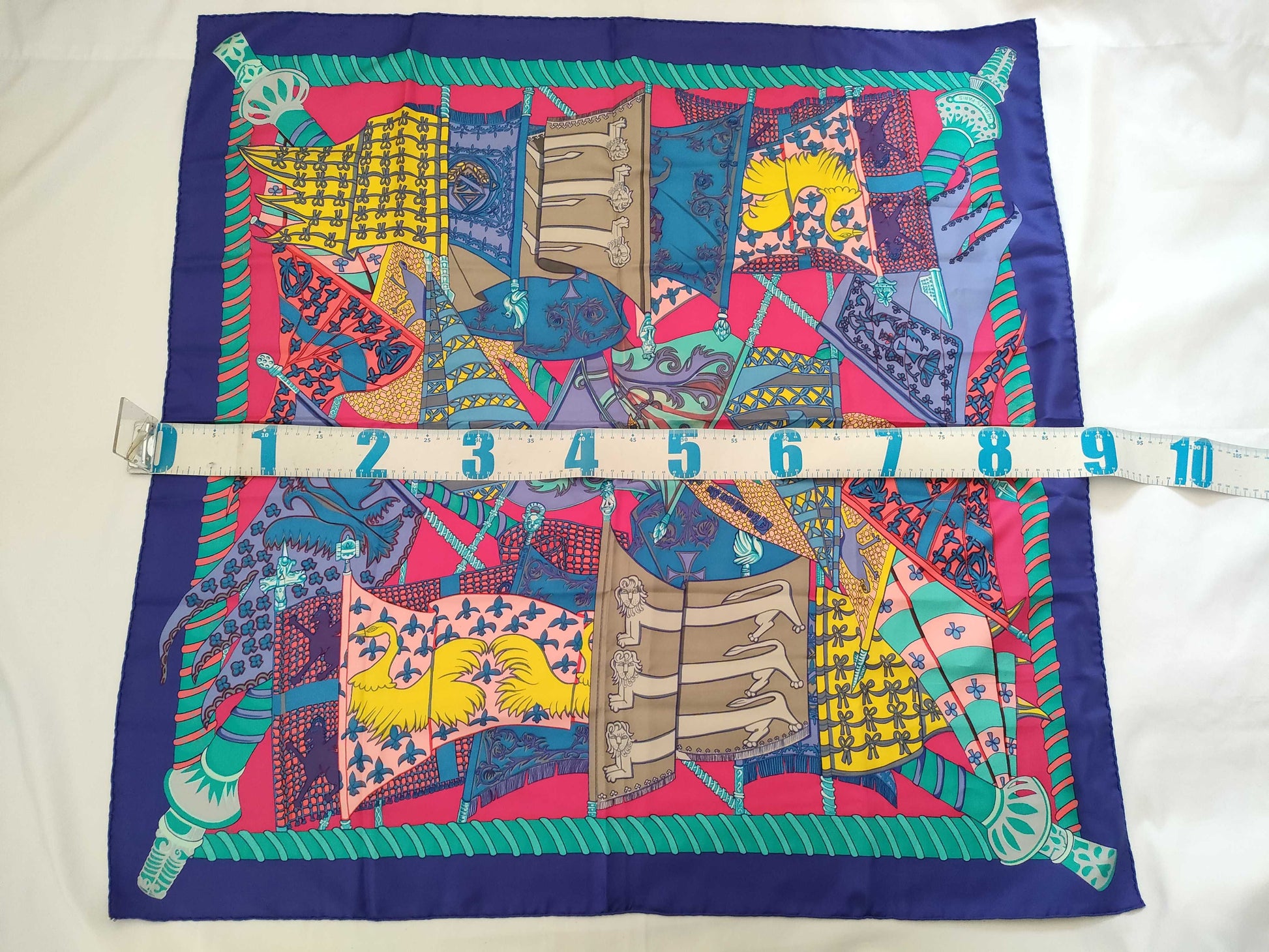 HERMES Carre Hermes Scarf Carre Ete Standards et Bonnieres Flag No Tag Other Accessories