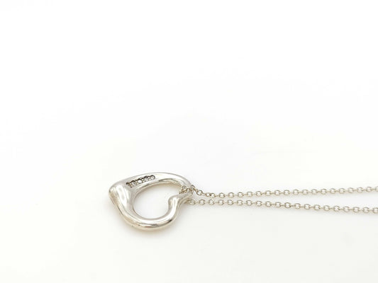 Tiffany & Co. Open Heart 5PD 925 3.2g Necklace 