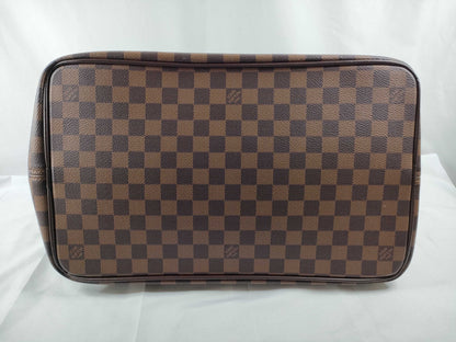 LOUIS VUITTON Damier Greenwich PM Handbag N41165/AR0016 with Name Tag and Box