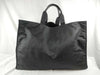 PRADA Tessuto Nylon and Leather Tote Bag, Black, VA1001