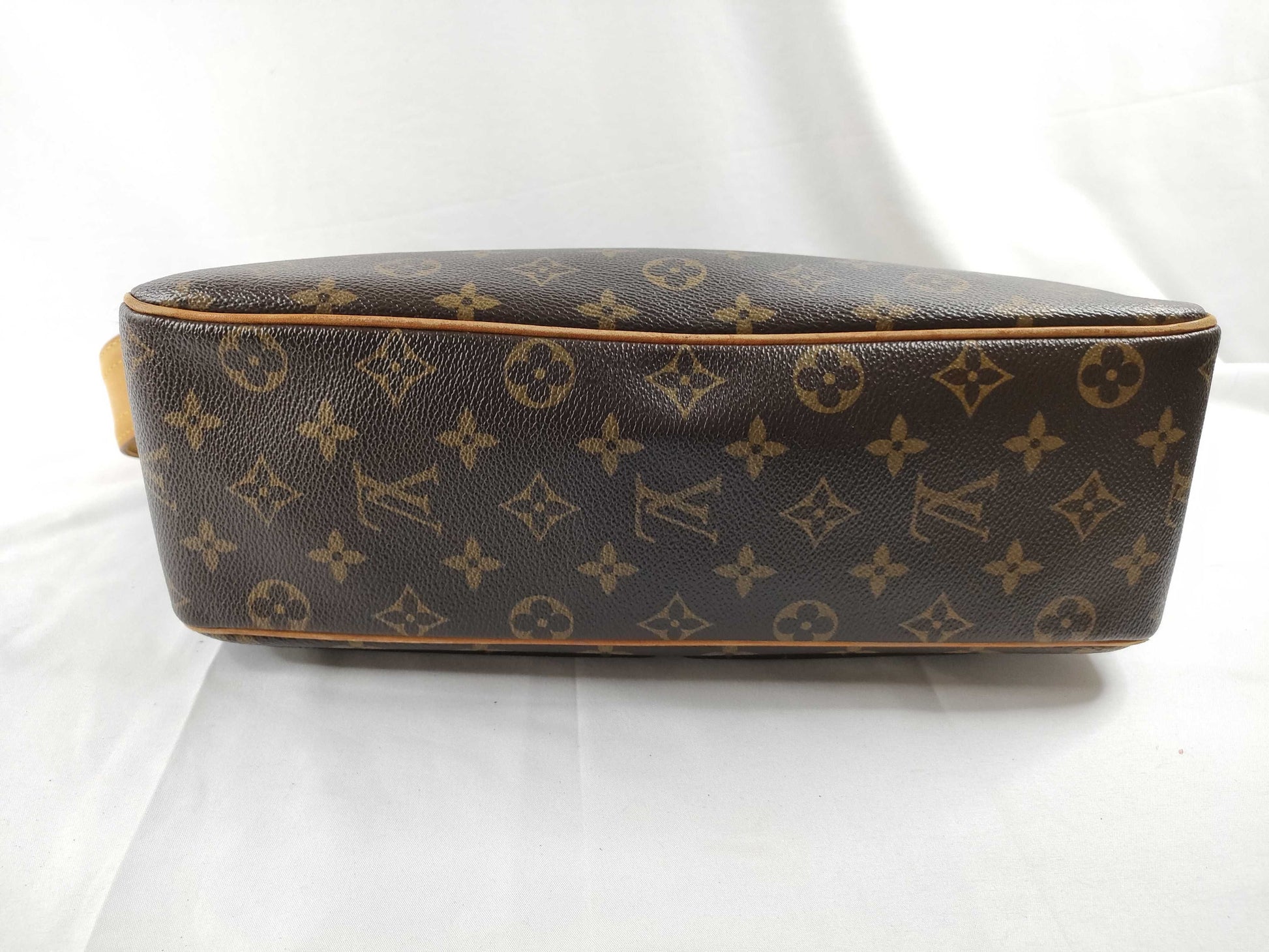 LOUIS VUITTON Monogram Viva Cite GM M51163 Shoulder Bag with Rip