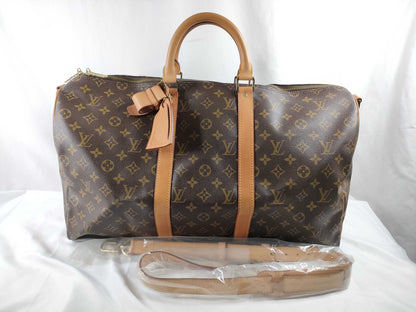 LOUIS VUITTON Monogram Monogram M41416 Keepall Bandouliere 50 Boston Bag