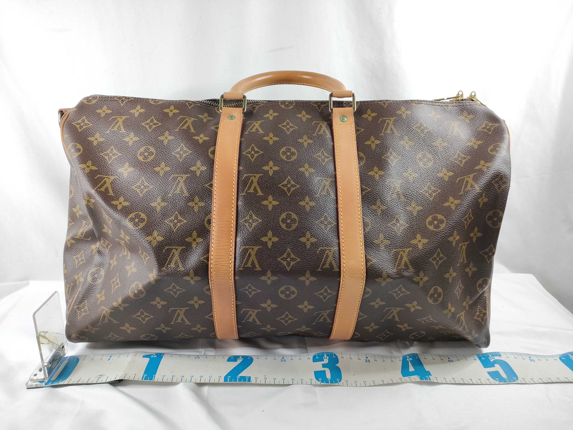 LOUIS VUITTON Monogram Monogram M41416 Keepall Bandouliere 50 Boston Bag