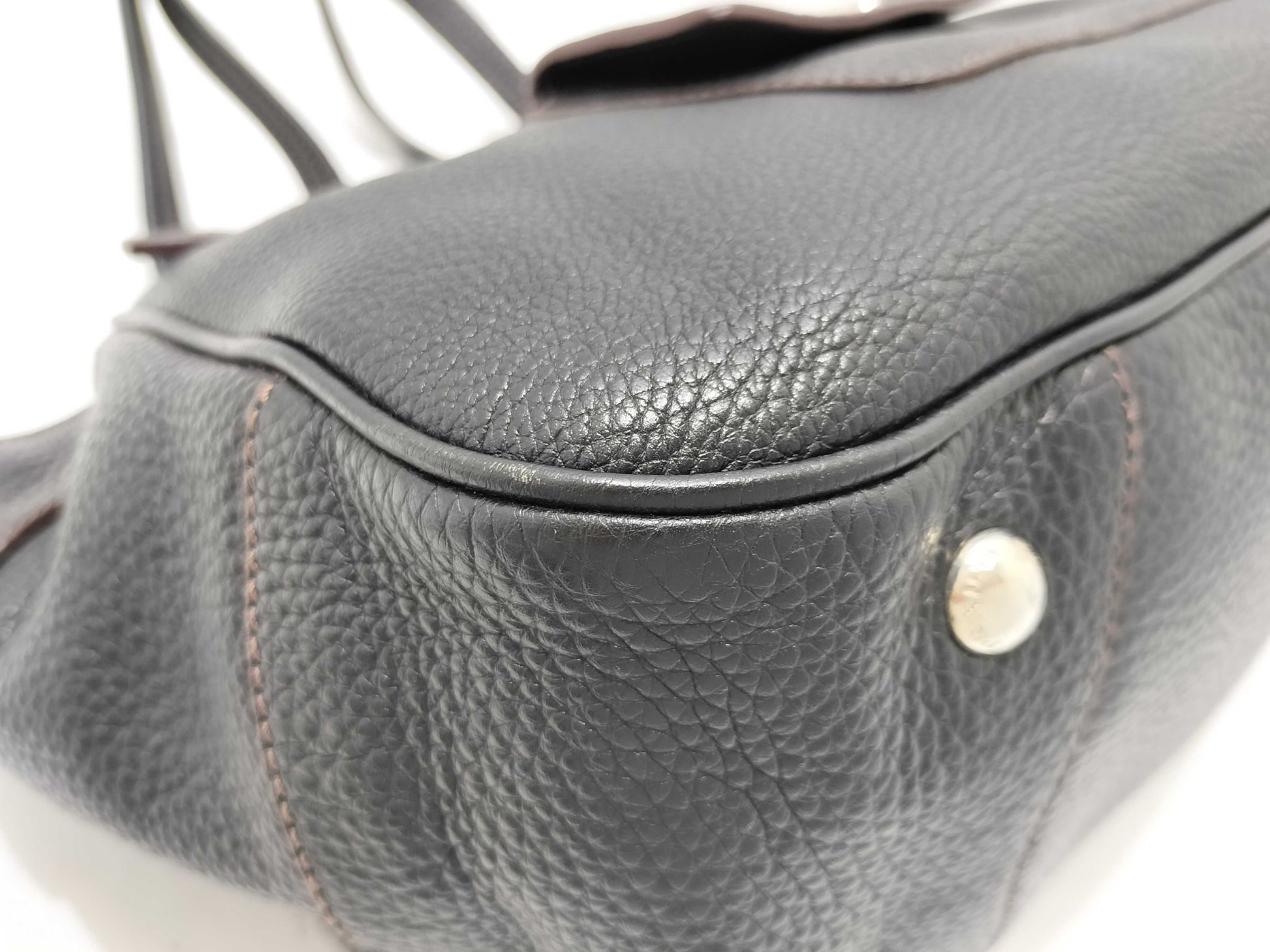 PRADA Vitello Tote Bag, Black