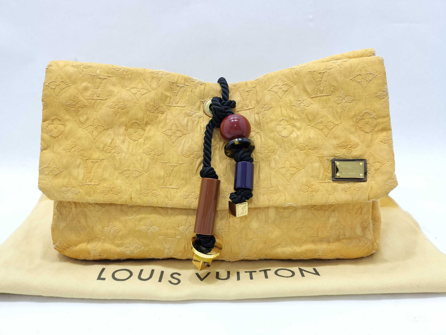 LOUIS VUITTON African Queen Clutch Bag GR0089 Clutch Bag