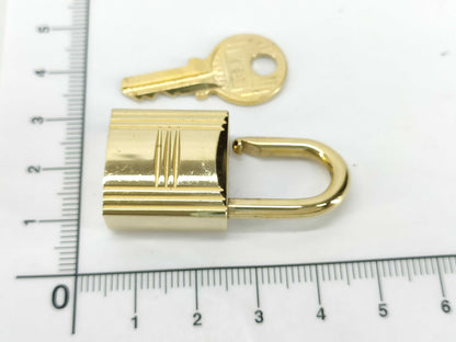 HERMES Cadena x 2 Key Set Gold Other Accessories