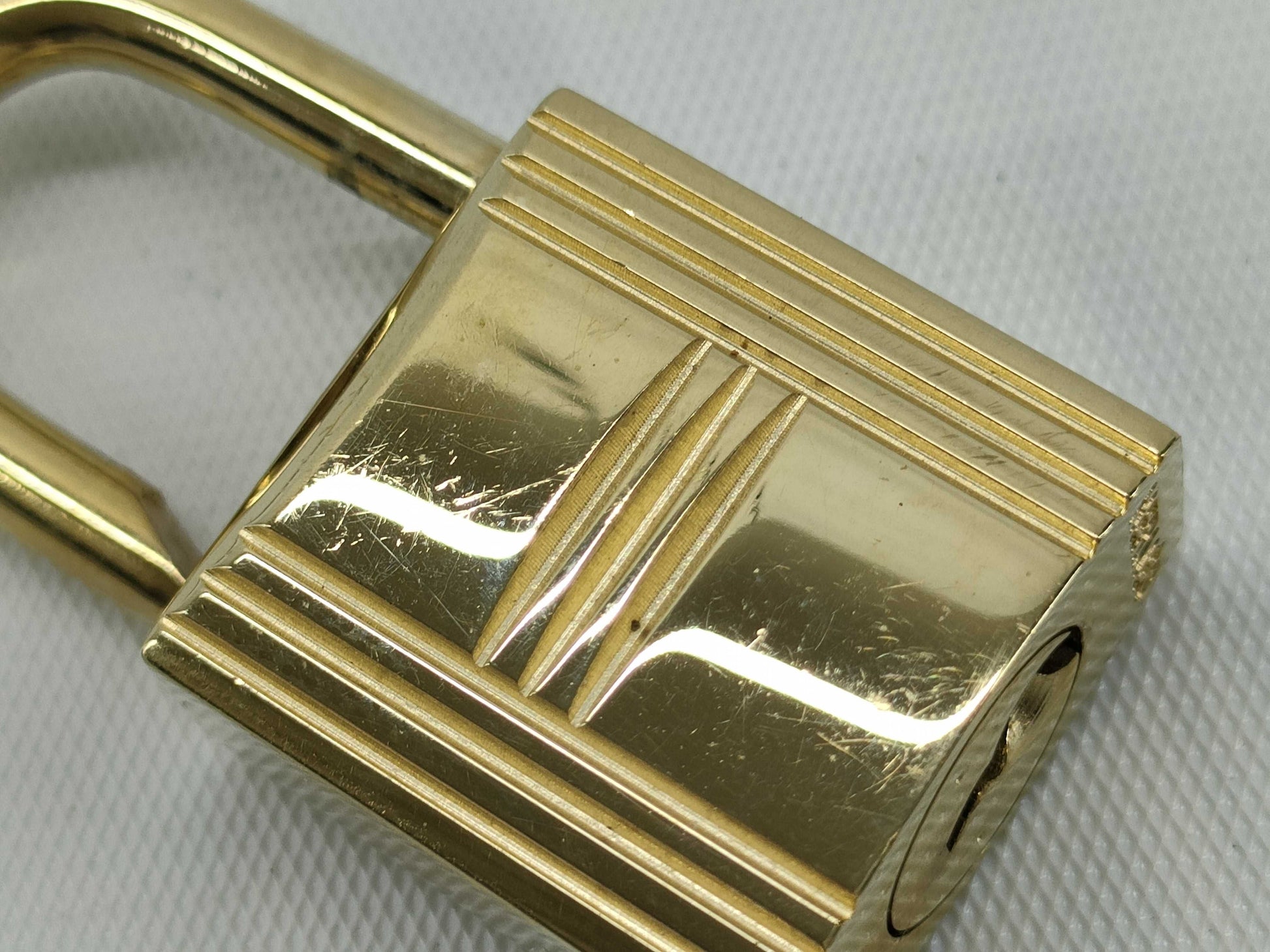 HERMES Cadena x 2 Key Set Gold Other Accessories