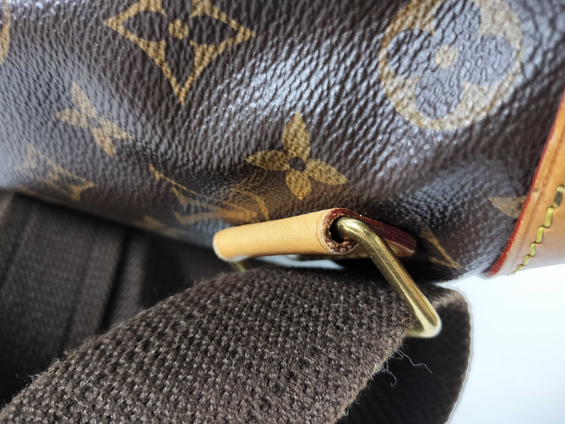 LOUIS VUITTON Monogram LOUIS VUITTON Sac Ado Bosphor Monogram Backpack M40107 Backpack