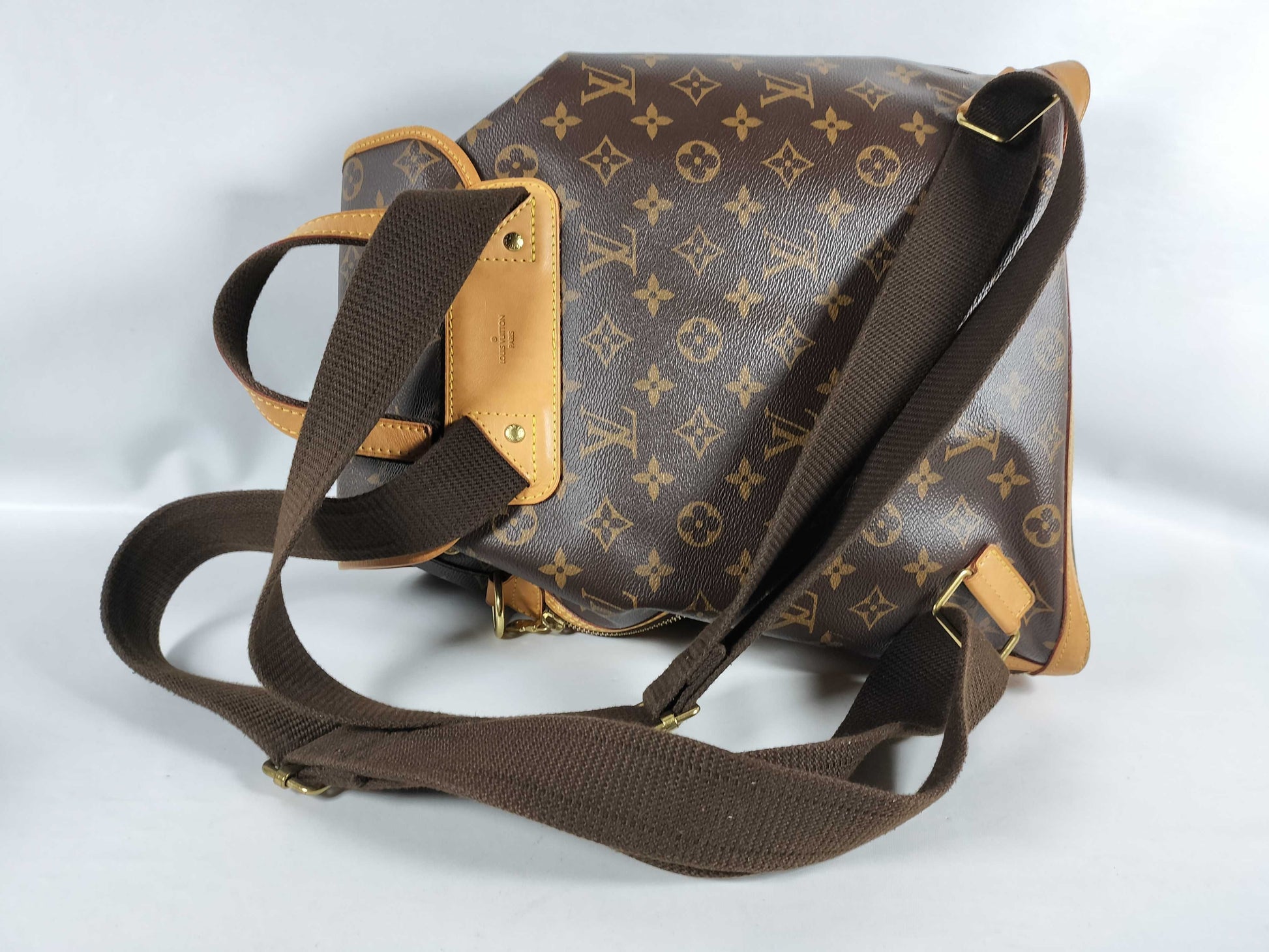 LOUIS VUITTON Monogram LOUIS VUITTON Sac Ado Bosphor Monogram Backpack M40107 Backpack