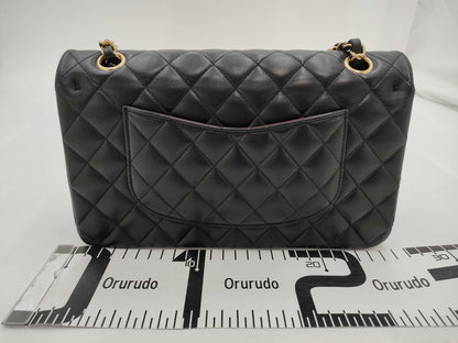 CHANEL CHANEL Matelasse 25 Classic Lambskin Shoulder Bag with Gold Hardware A01112