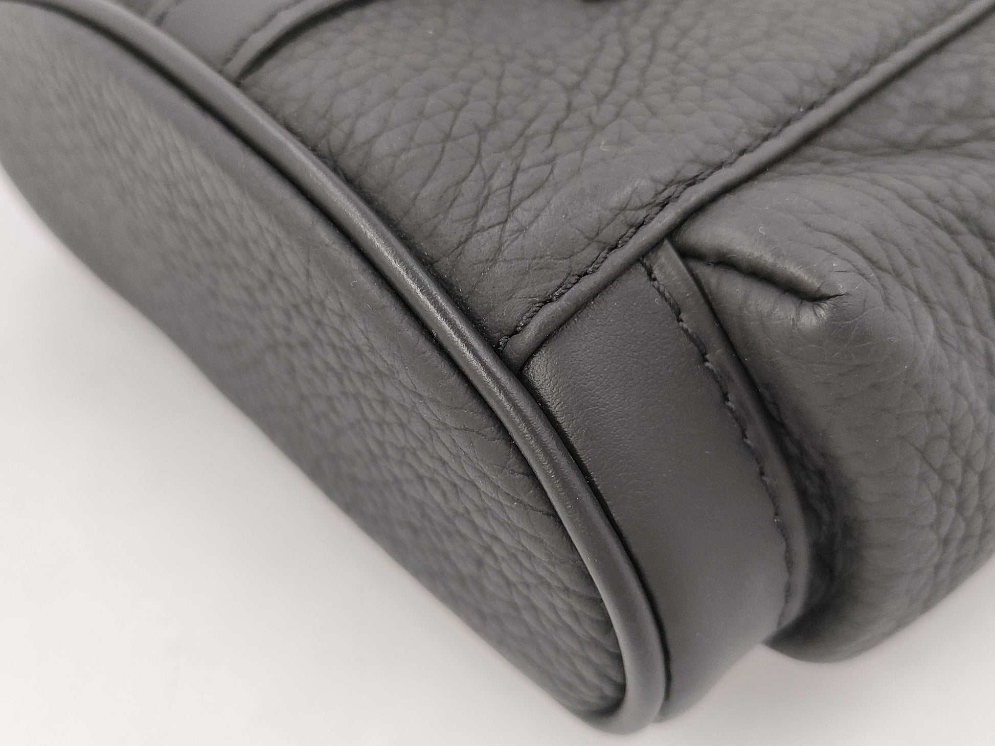 LOUIS VUITTON Louis Vuitton Taurillon Monogram Nano Christopher Backpack M83164