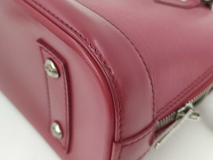 LOUIS VUITTON Louis Vuitton Epi Alma BB Fuchsia Shoulder Bag M40851