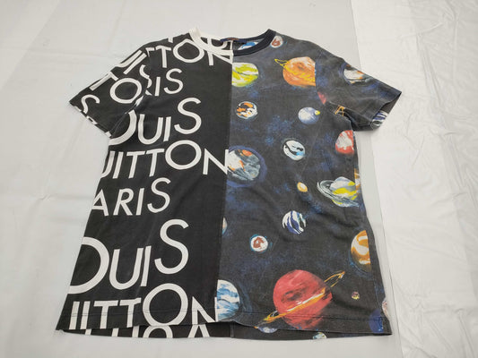 LOUIS VUITTON Louis Vuitton Two-tone Galaxy Shirt #M T-shirt