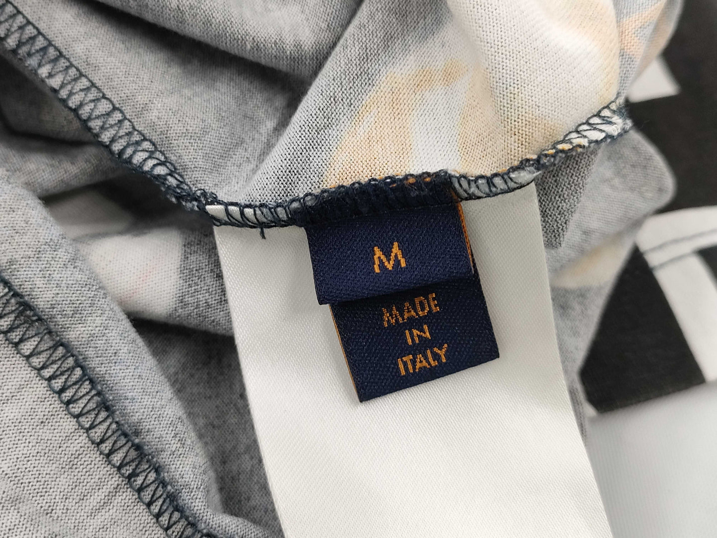 LOUIS VUITTON Louis Vuitton Two-tone Galaxy Shirt #M T-shirt