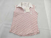 Dior Trotter Print Pink Sleeveless Top #36