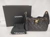 CHANEL Chanel 25 Mini Black G Hardware Shoulder Bag