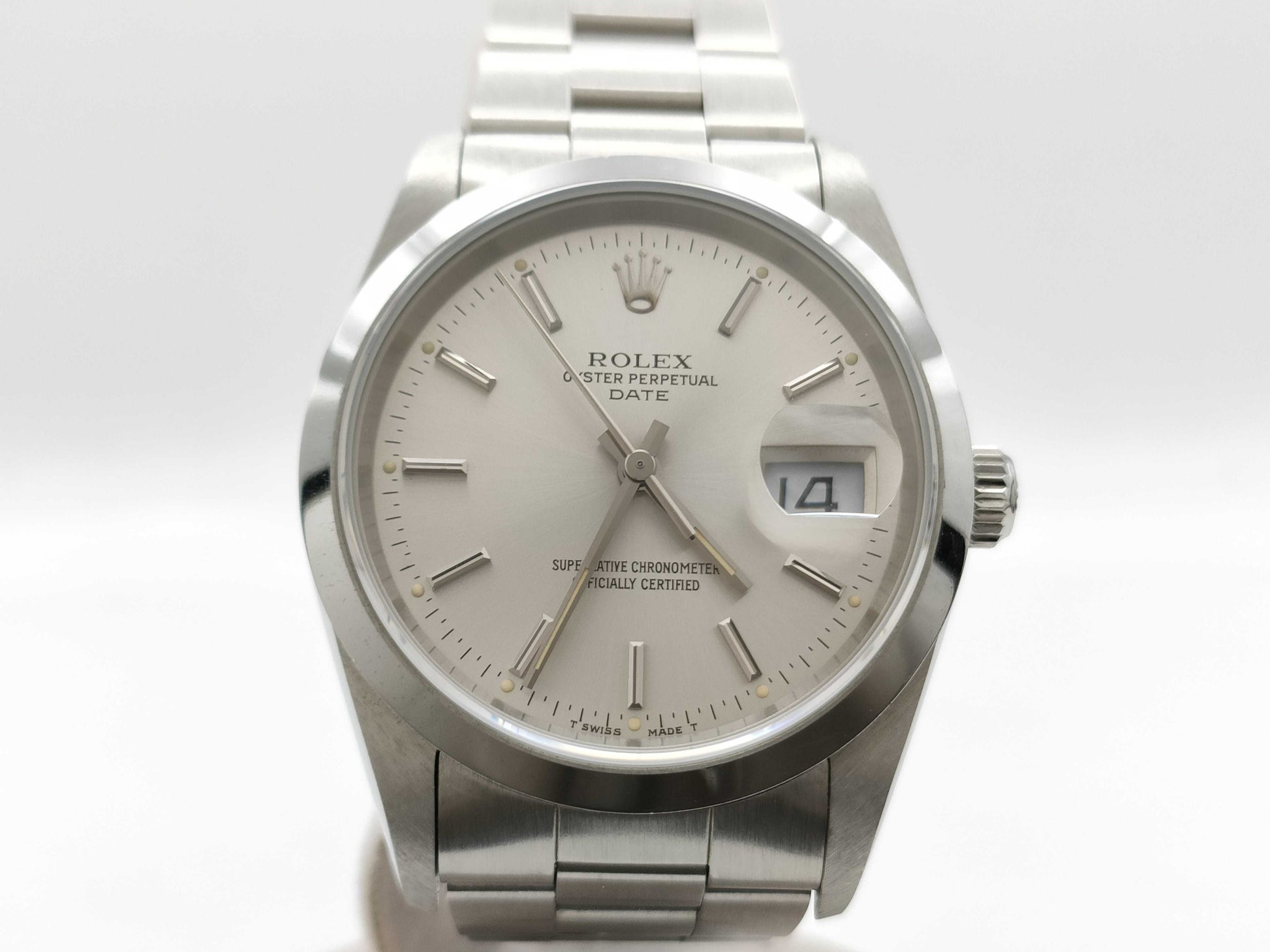ROLEX 15200 E294452 Silver Dial Boys' Watch