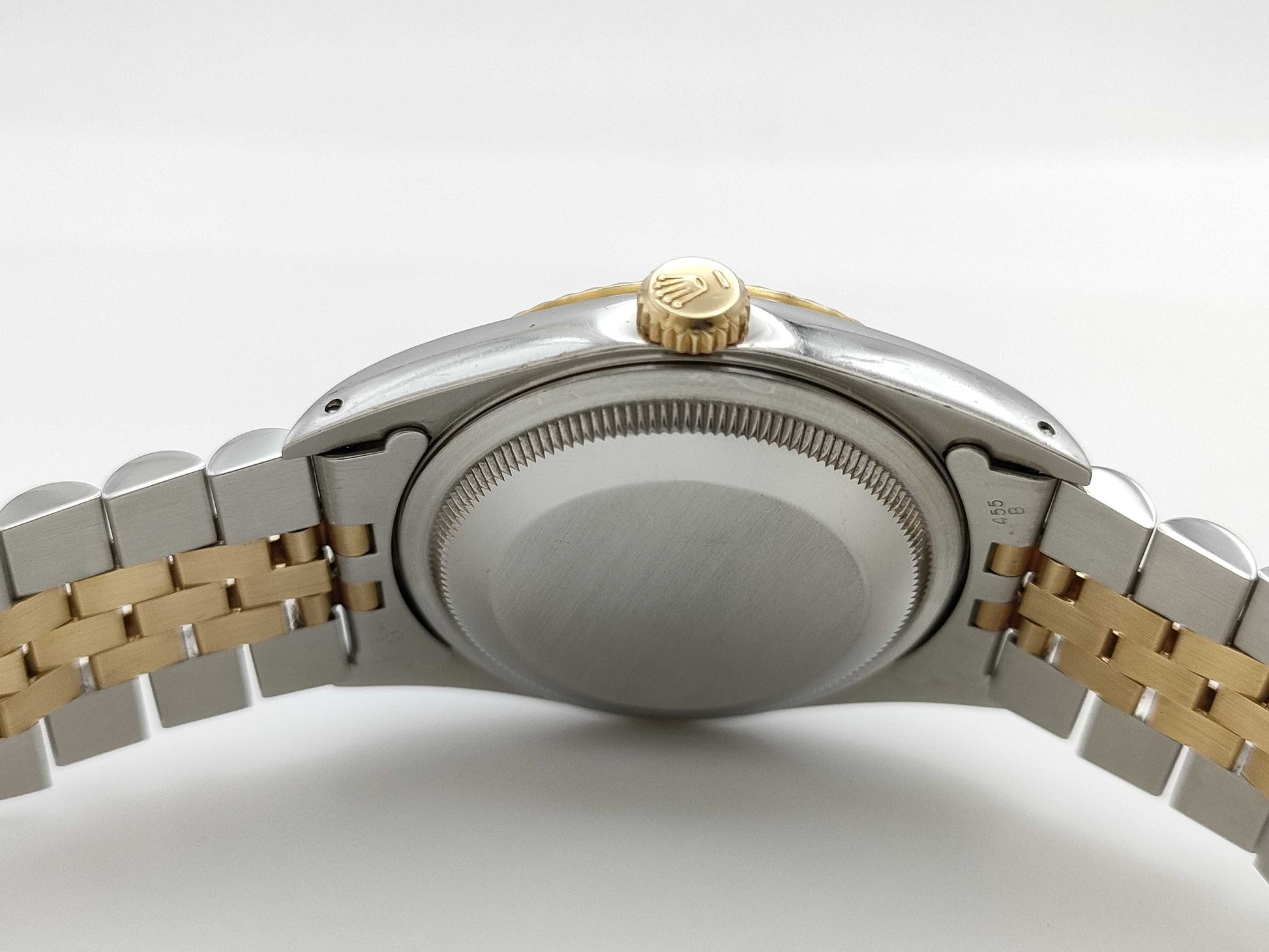 ROLEX 16233G X312445 Champagne Dial Boys' Watch