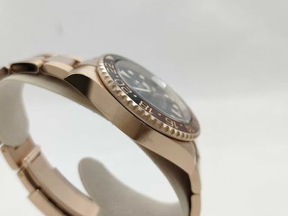 ROLEX GMT-Master II 126715CHNR DL438665 Black Dial Men's Watch