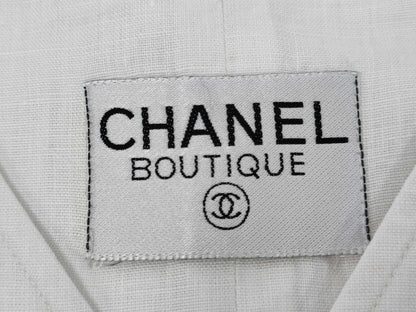 CHANEL Baseball Shirt Jacket 90s