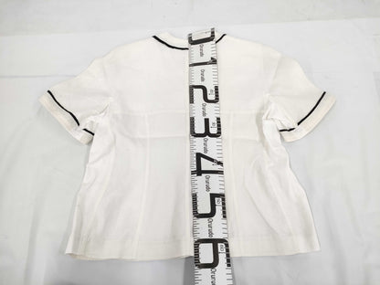 CHANEL Baseball Shirt Jacket 90s