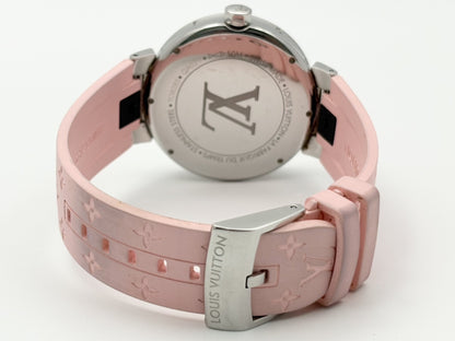 LOUIS VUITTON Tambour QA021 TO8285 Shell Dial Quartz Men's Watch