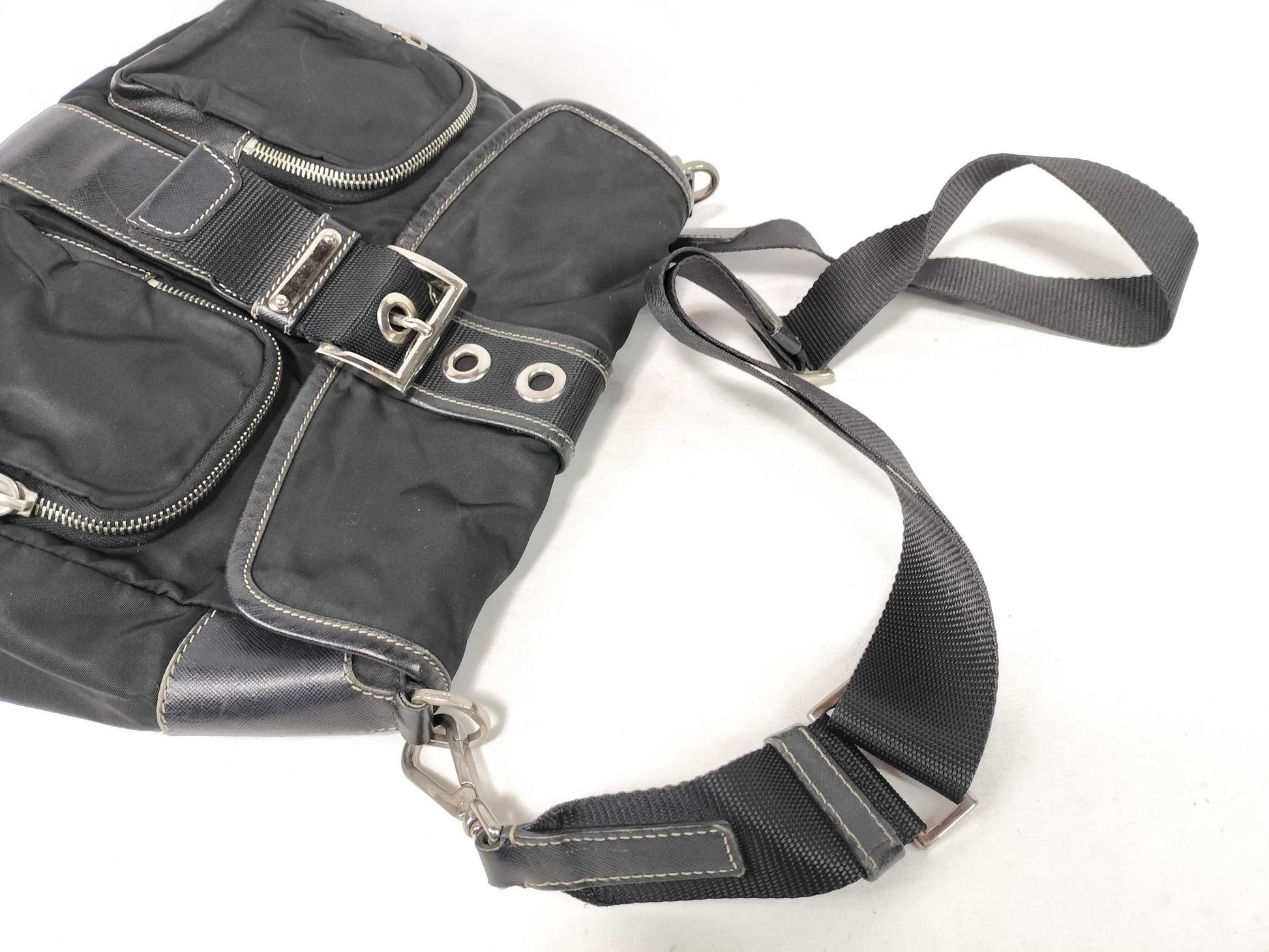 PRADA Nylon Side Logo Bag Shoulder Bag