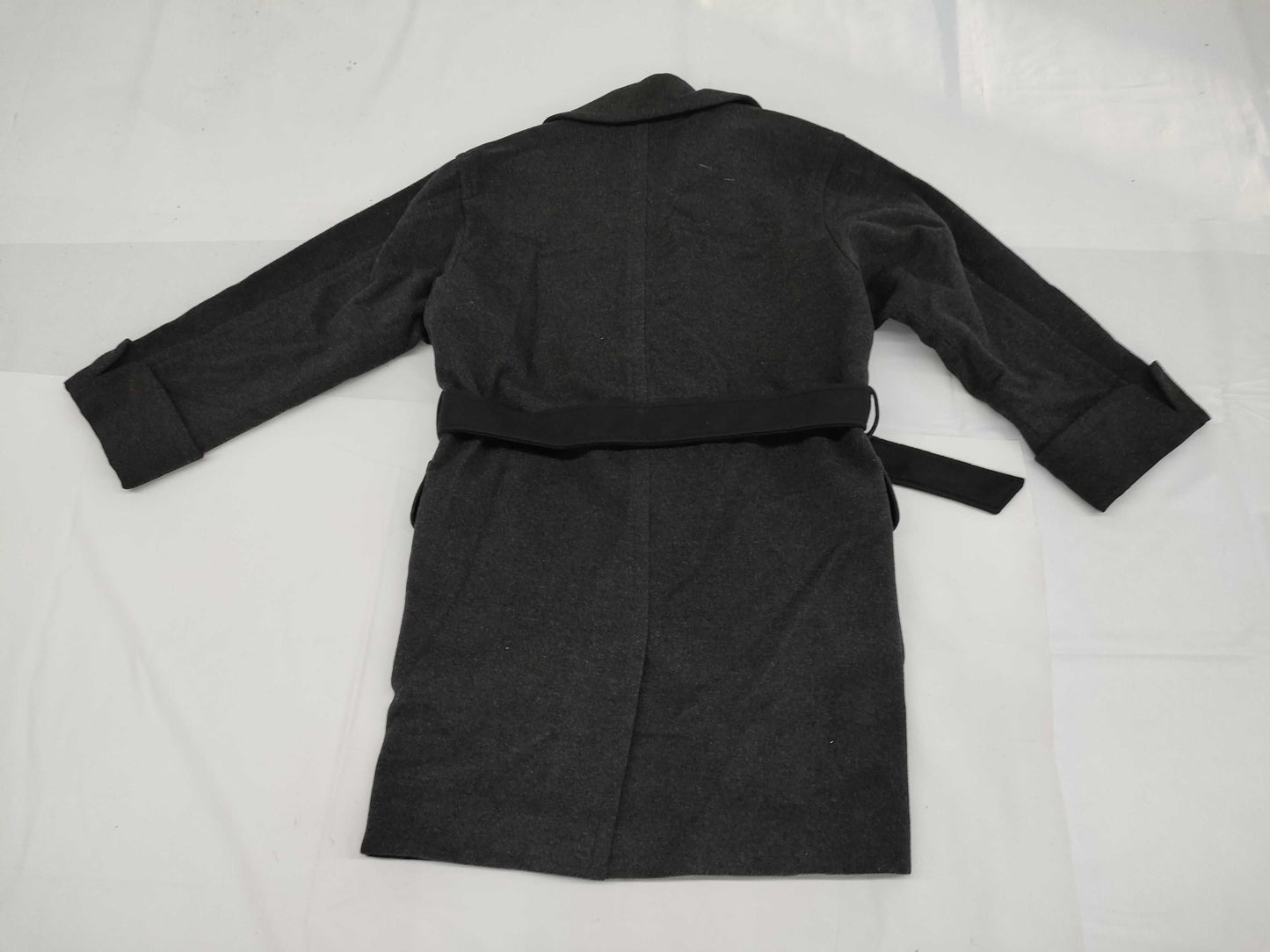Yves Saint Laurent Saint Laurent Belted Coat Black Size 36 Dress