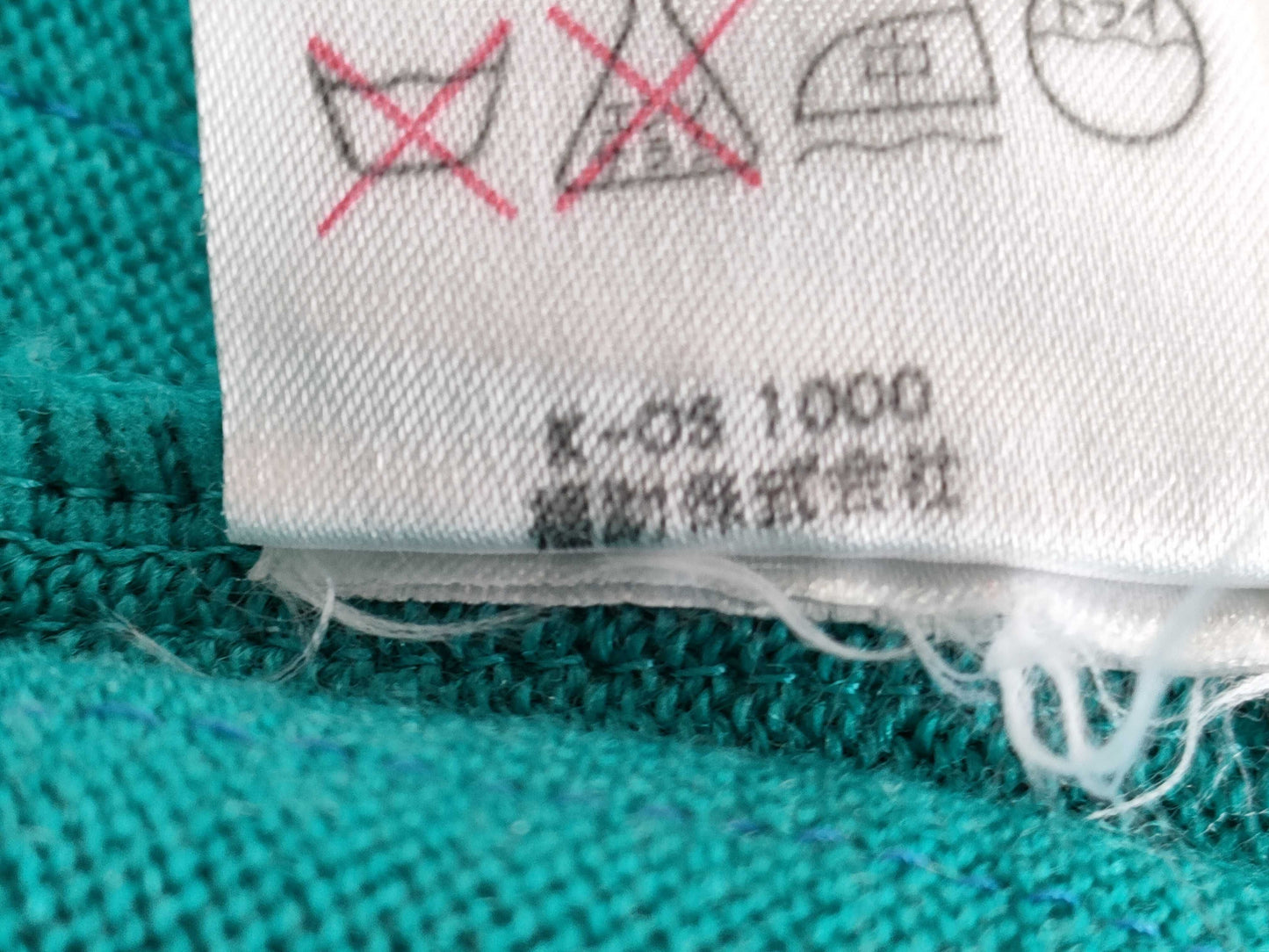 Yves Saint Laurent Argyle Knit Top