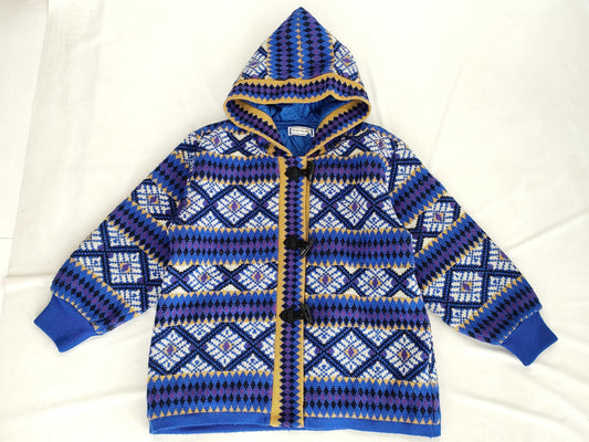 Yves Saint Laurent knit hoodie jacket