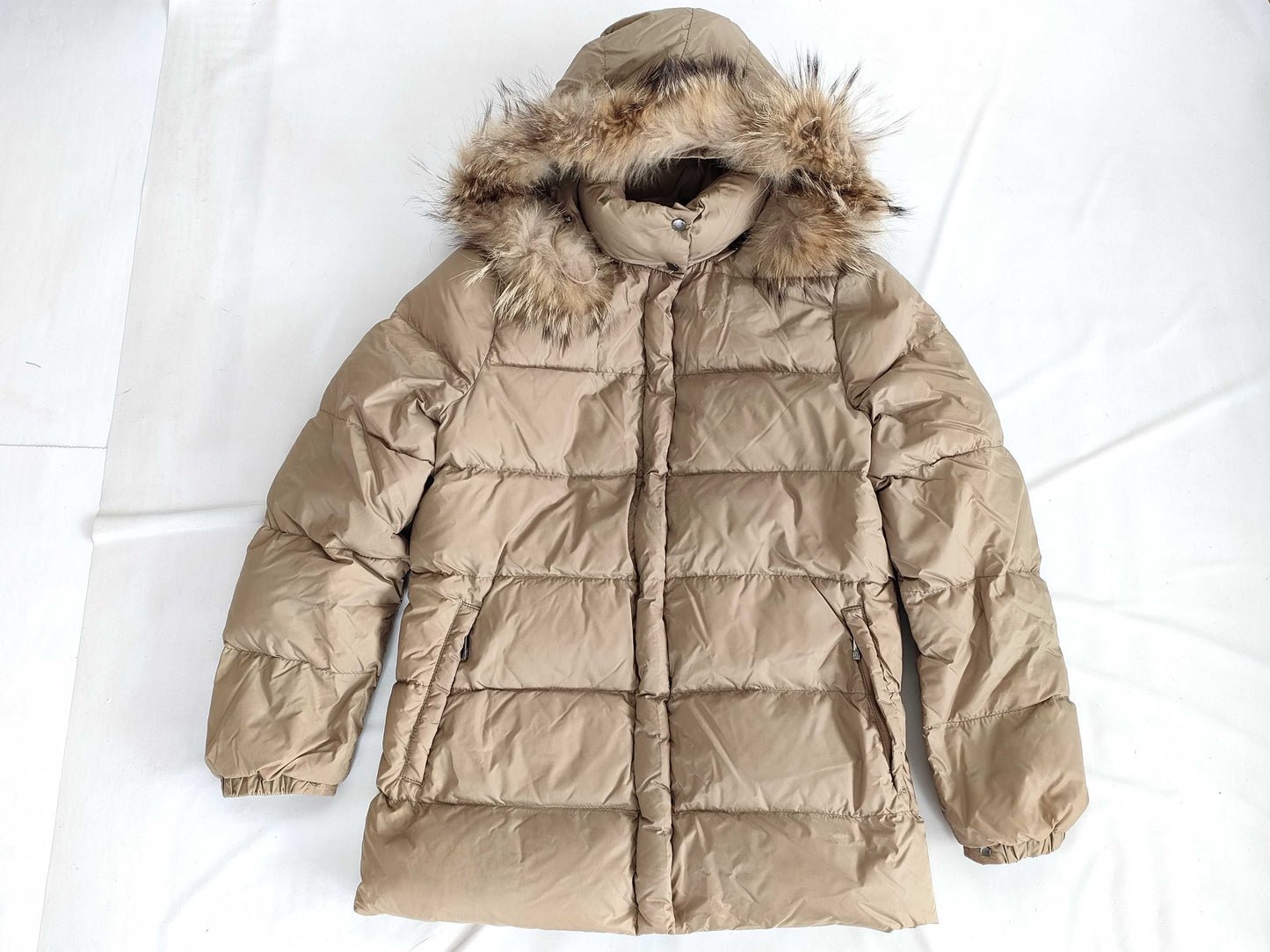 MONCLER Moncler fur down jacket