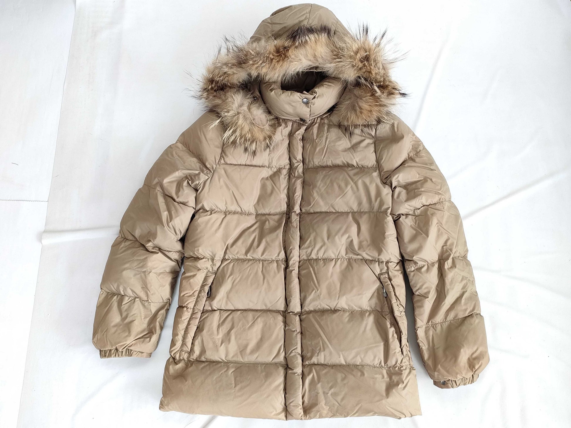 MONCLER Moncler fur down jacket