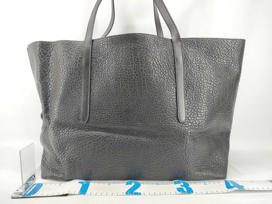 JIMMY CHOO JIMMY CHOO JIMMY CHOO Star Studs Twisted East Waist Calf Leather Tote Bag Black Tote Bag