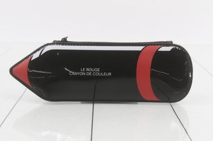 CHANEL Enamel Pencil Pouch Pouch with Box Pouch