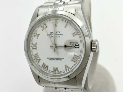 ROLEX 16200 Y371511 White Dial Jubilee Breath Men's Watch