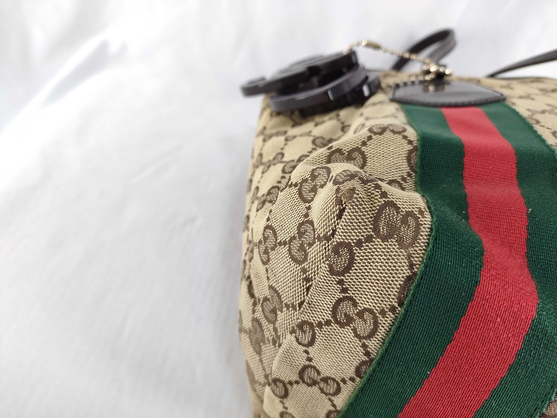 GUCCI GUCCI GG Canvas Tote Bag 211971.002122 Handbag