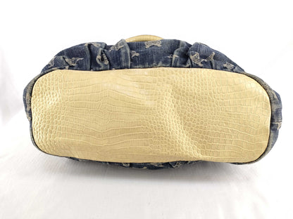 CELINE CELINE Denim Macadam Handbag Handbag