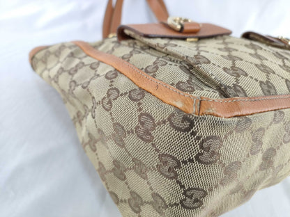GUCCI GG Canvas Abbey Tote Bag 146247 Tote Bag