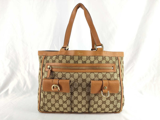 GUCCI GG Canvas Abbey Tote Bag 146247 Tote Bag