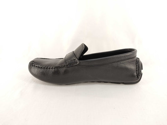 LOUIS VUITTON LOUIS VUITTON driving shoes, black leather, silver hardware, other shoes