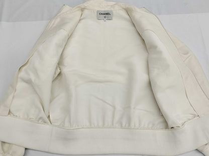 CHANEL Coco Mark Jersey Set Track Jacket Pants P57411V43202 #42/34 Other Apparel