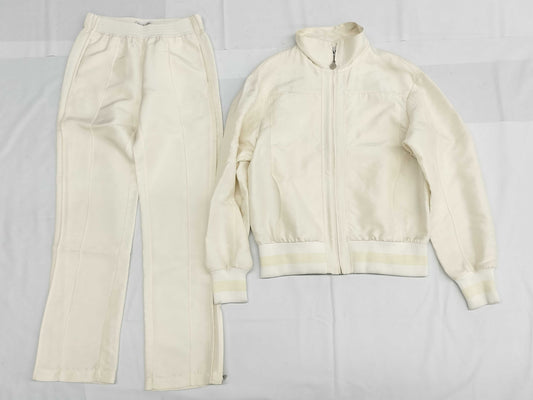 CHANEL Coco Mark Jersey Set Track Jacket Pants P57411V43202 #42/34 Other Apparel