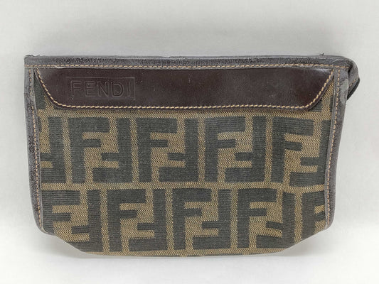 FENDI Zucca pattern FENDI Zucca canvas pouch