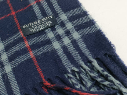 BURBERRY Nova Check Lambswool Scarf